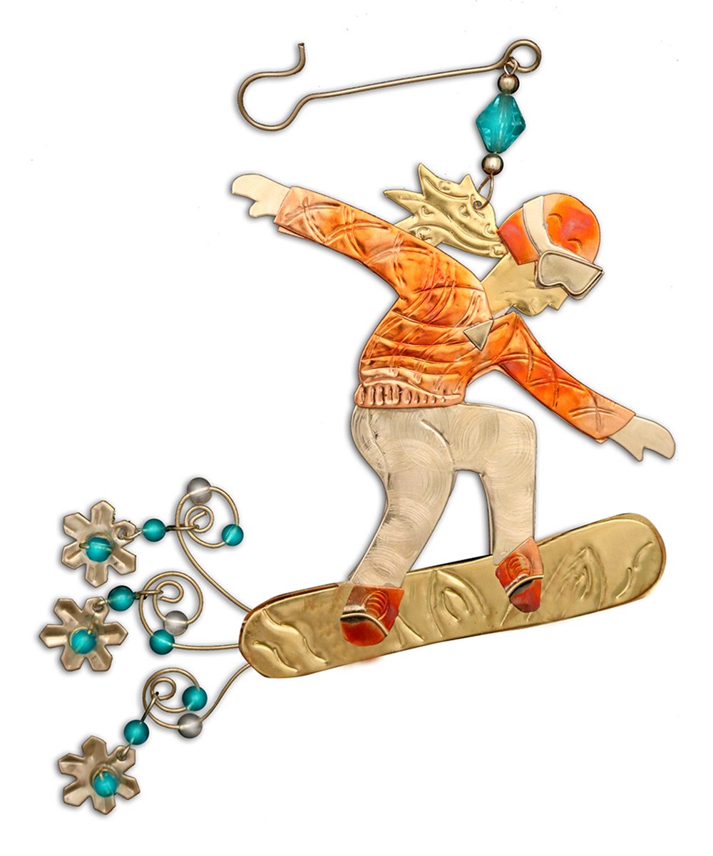Snowboarder Ornament