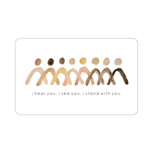 Standing Together - Sticker