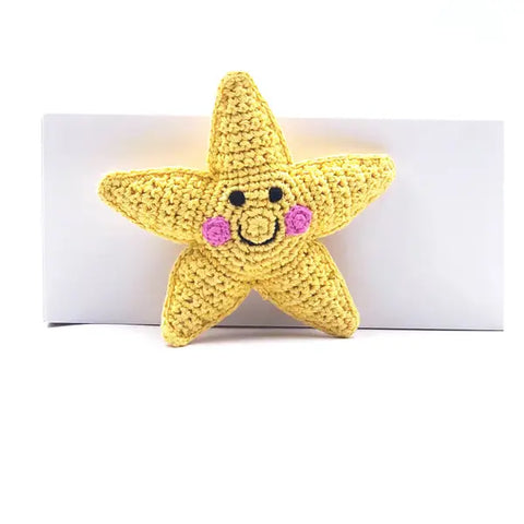 Friendly Yellow Star Rattle
