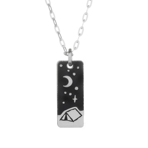 Night Outdoors Mini - Necklace