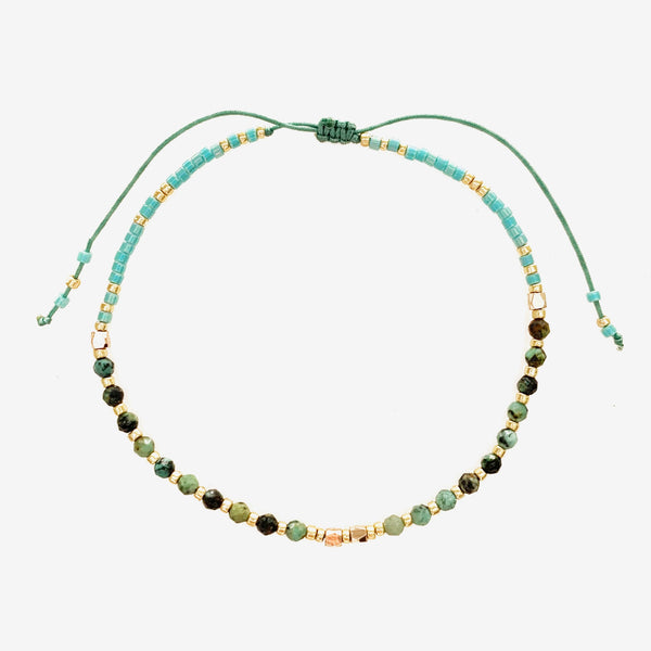 Turquoise - Healing Gemstone Stacking Bracelet