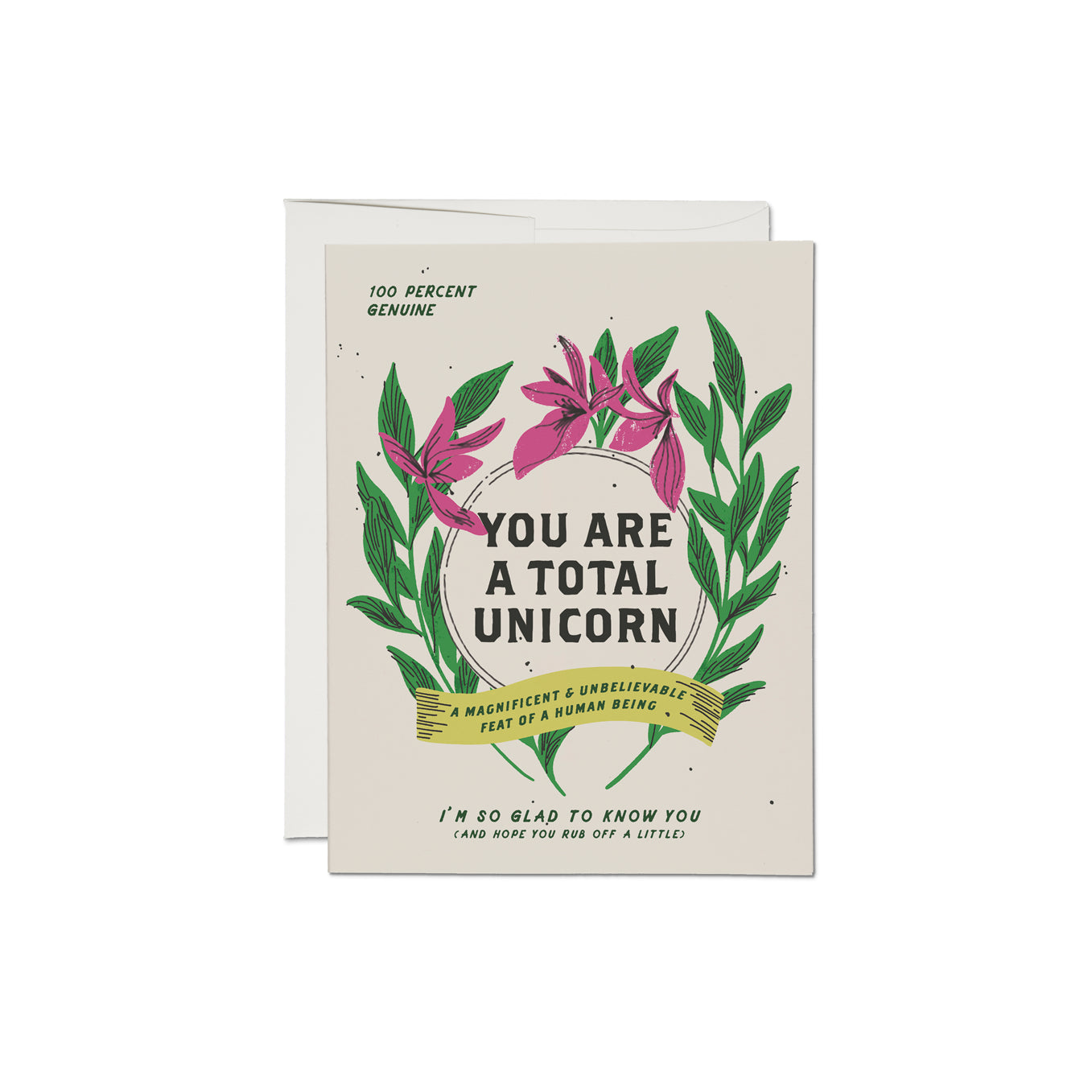 Total Unicorn - Friendship Card