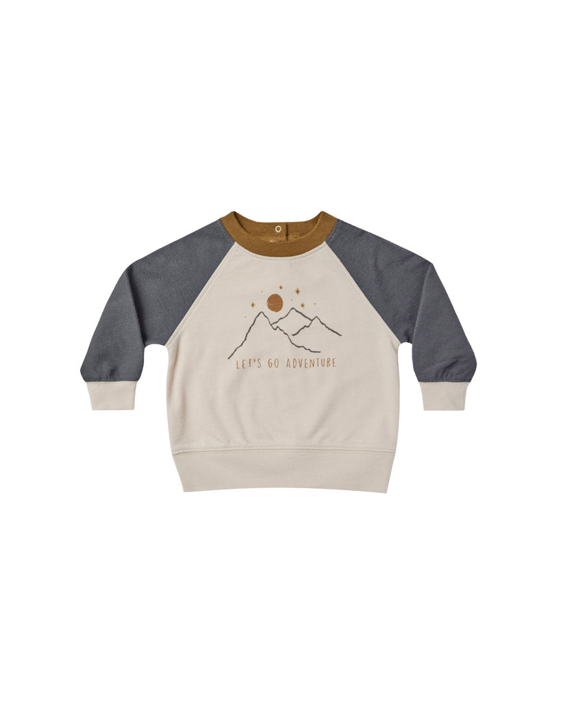 Raglan Sweatshirt - Let's Go Adventure