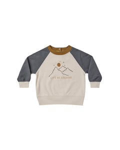 Raglan Sweatshirt - Let's Go Adventure