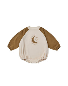 Crew Neck Romper - Moonlight