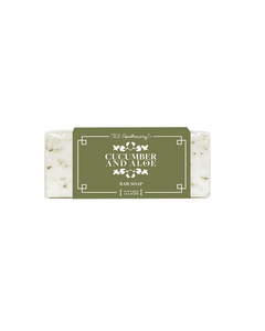 Cucumber & Aloe - 9oz Triple Milled Bar Soap