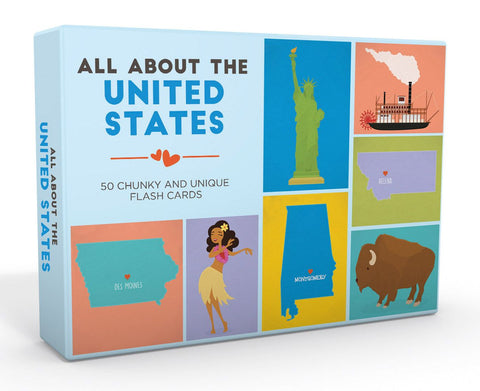 All About the United States - Flash Cards