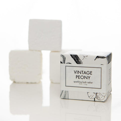 Vintage Peony - Sparkling Bath Tablet