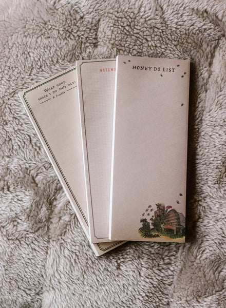 What Good - Skinny Notepad