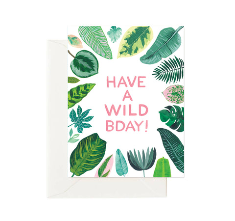 Wild - Birthday Card