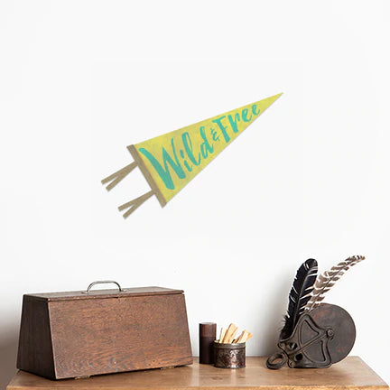 Wild & Free Pennant