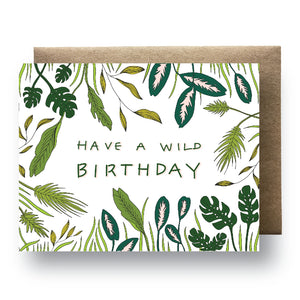Wild - Happy Birthday Card