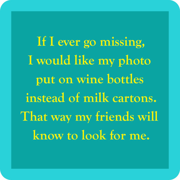 Photo on Wine Coaster